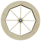 Pressure Treated Pine Waterwheel, Unfinished, 48"