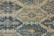 Weave & Wander Kezia Rug, River Blue/Vanilla Beige, 7ft-9in x 10ft-6in