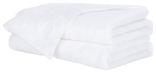 Safavieh Plush Bath Towel Set, White