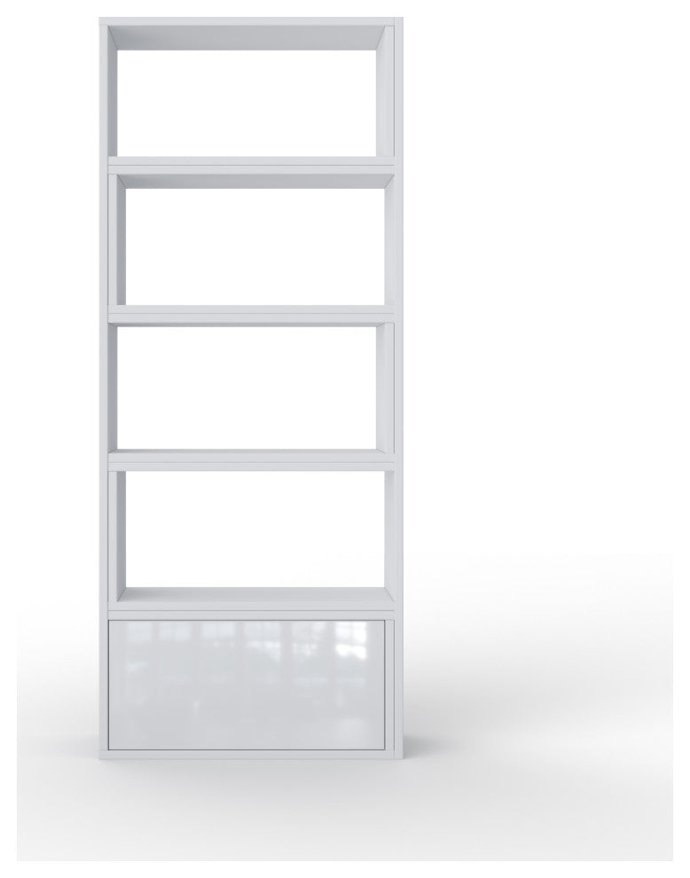 PATO Modular Bookcase, White