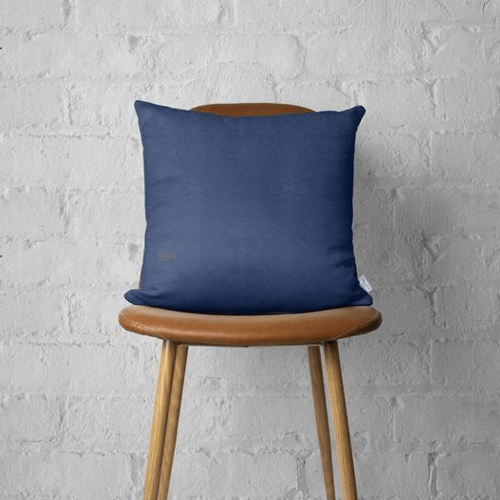 Decorative Vegan Faux Leather Throw Pillow