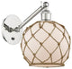 Innovations 317-1W-PN-G121-8RB 1-Light Sconce, Polished Nickel