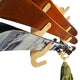 Ski Rack - The Hallsteiner Series Horizontal Ski Wall Mount, Bamboo, Pro