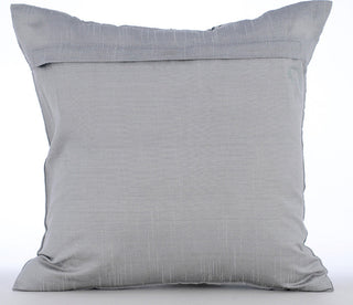 Blue Throw Pillow Covers 16"x16" Silk, Northern Lights