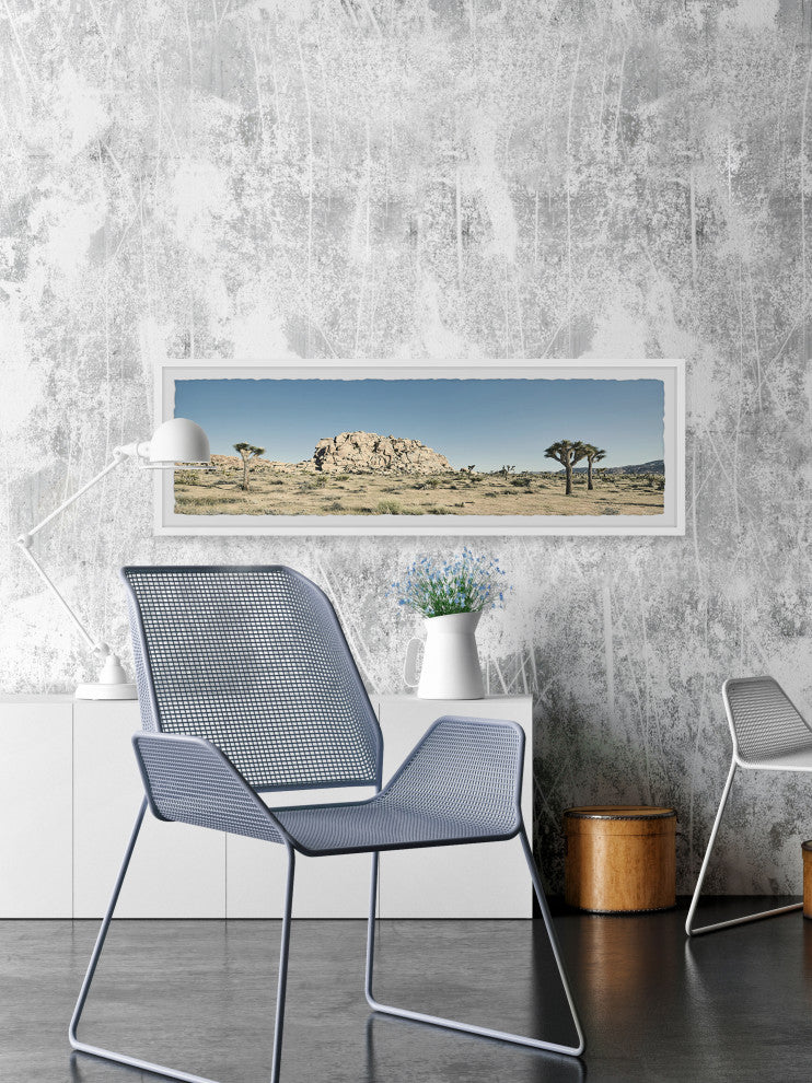 "Beauty Everywhere" Framed Painting Print, 45x15