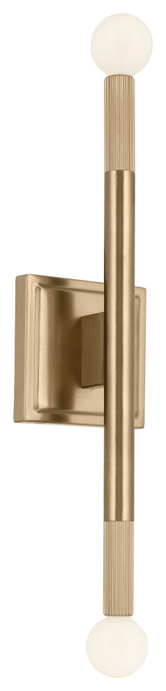 Odensa 2 Light Wall Sconce, Champagne Bronze