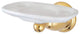 Kingston Brass Toothbrush and Tumbler Holder, Polished Brass