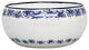 Deruta Bella Round Large Centerpiece Bowl Deruta Bluefiori Design