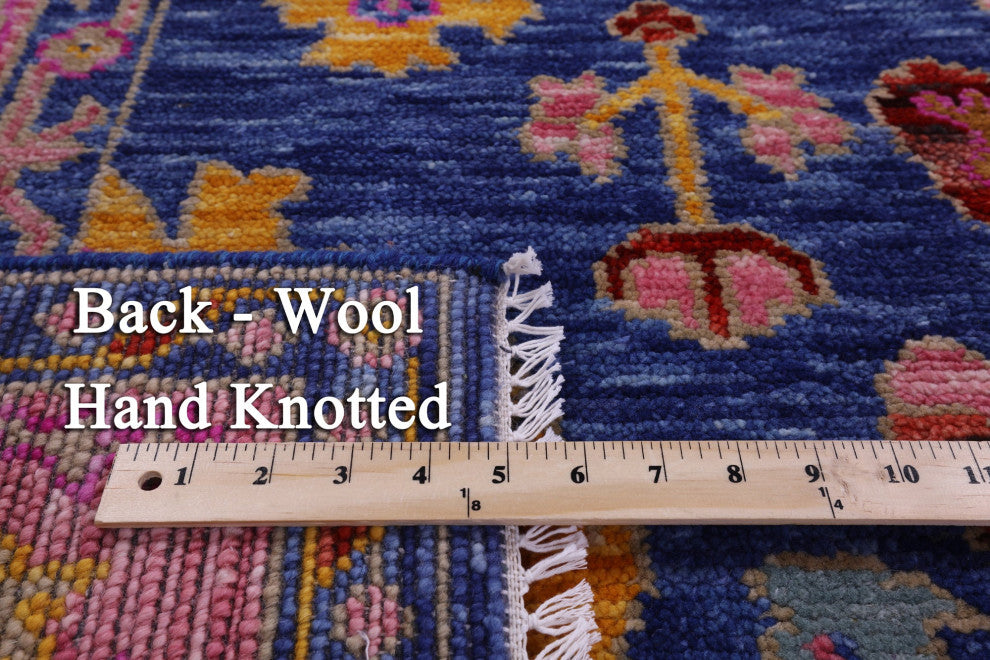 Turkish Oushak Handmade Wool Rug 5' 1" X 8' 2" - Q15877