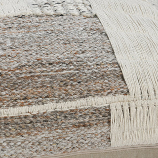 Farah 14"x26" Cotton Linen Blend Throw Pillow, Natural