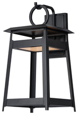 Maxim Pagoda Large LED Outdoor Sconce 30746BK, Black