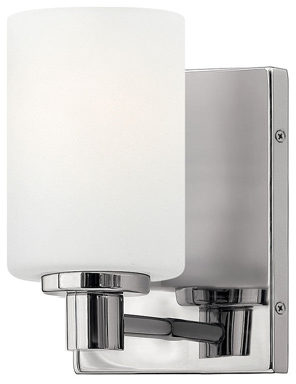 Hinkley Karlie Bathroom Vanity Light, Chrome, 1 Light