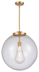Beacon Pendant, Satin Gold, Seedy