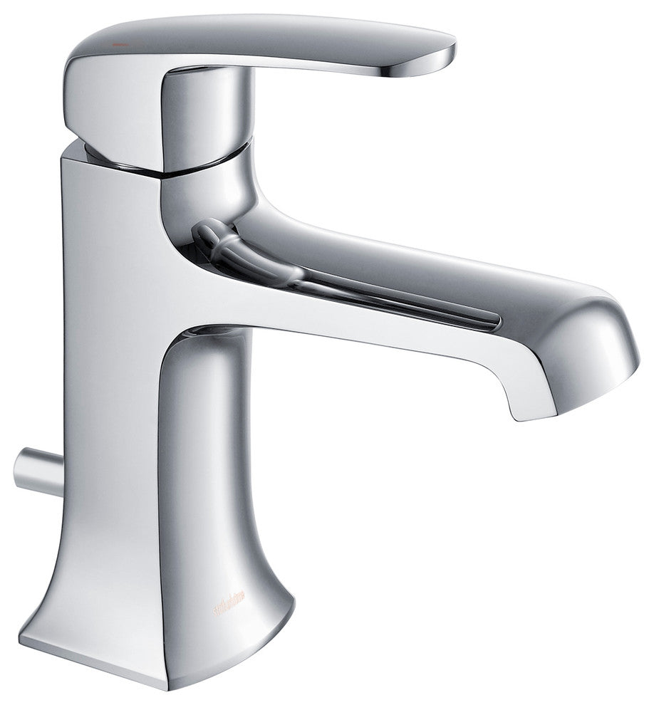 Ella Single Hole Faucet, Chrome