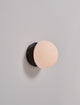 Pensee LED Wall Lamp, Matt Opal Glass/ Matt Black