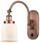 Bell Sconce, Antique Copper, Matte White, Matte White