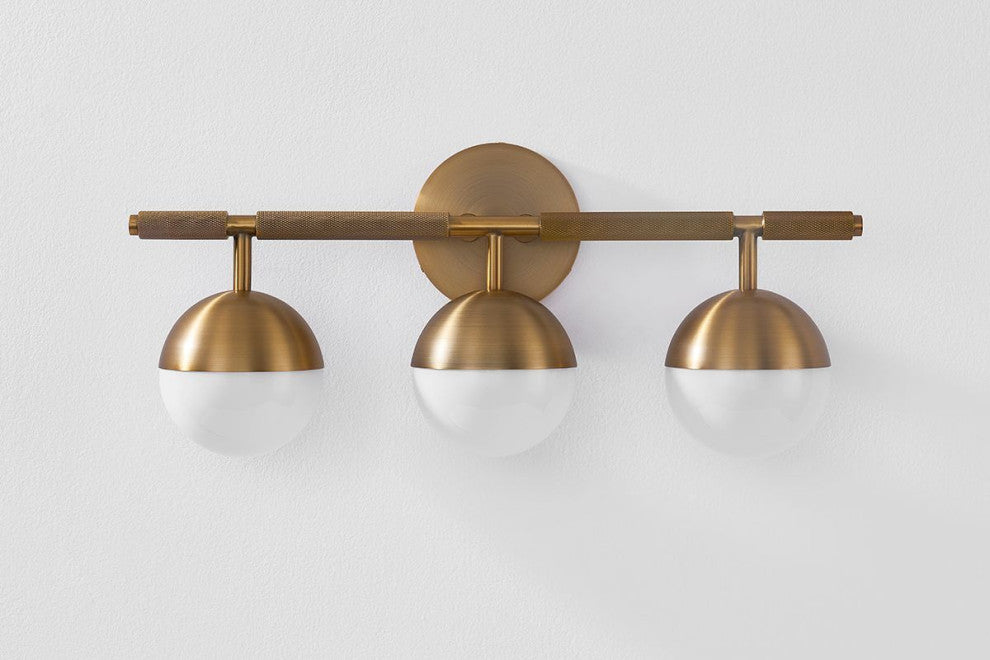 Enson Bath And Vanity, Patina Brass