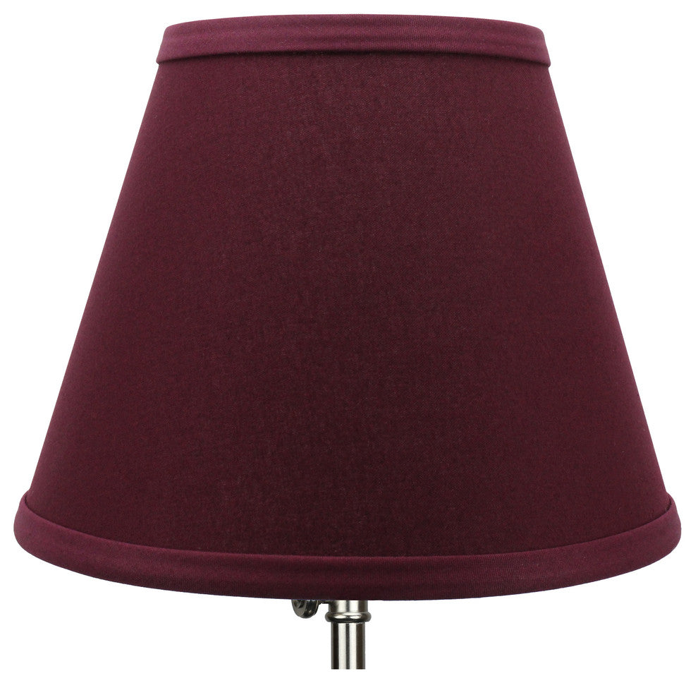 Fenchel Shades, 5"x9"x7" Spider Attachment Empire Lamp Shade, Linen