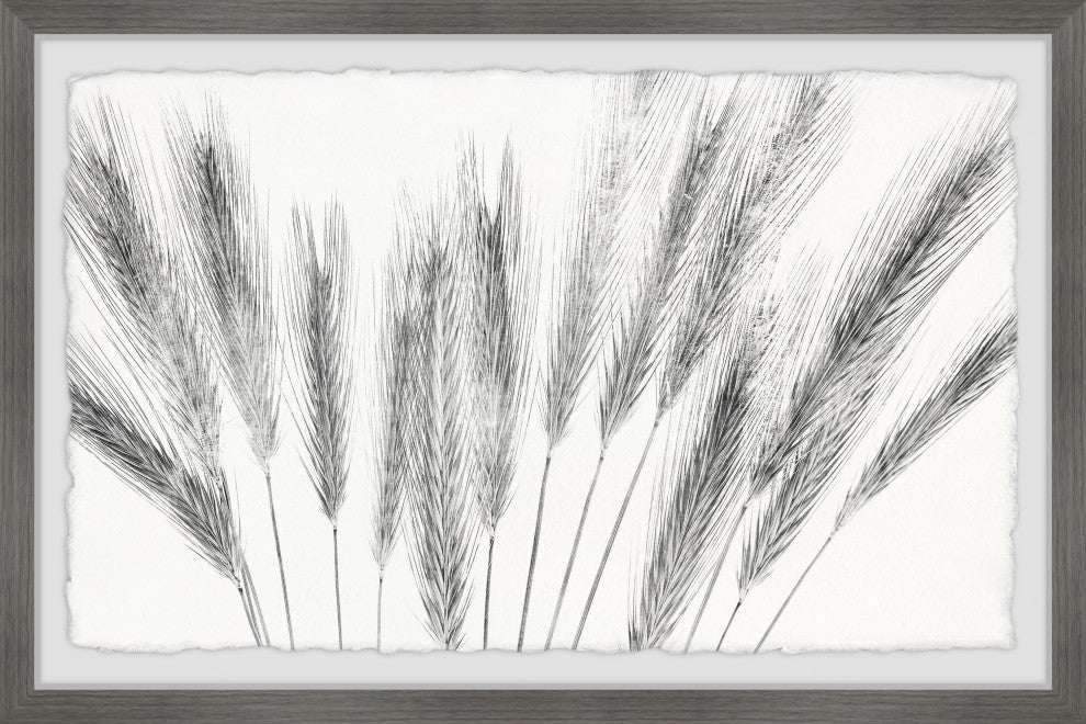 "Grass Grows" Framed Painting Print, 24x16