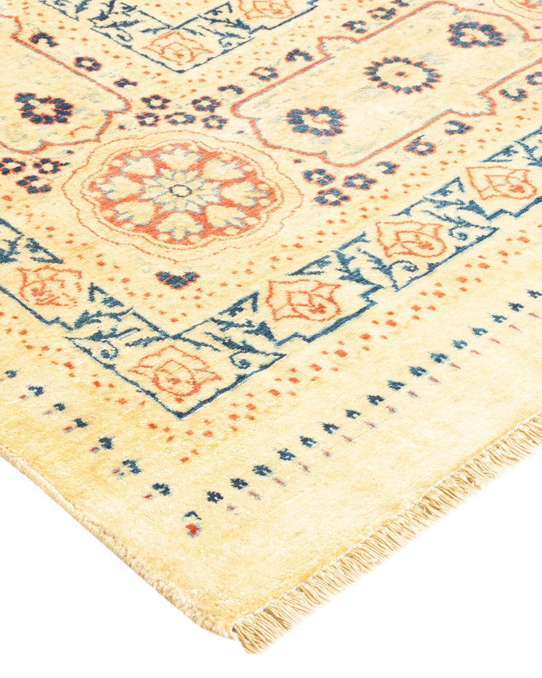 Mogul, One-of-a-Kind Hand-Knotted Area Rug Ivory, 8'0"x10'7"