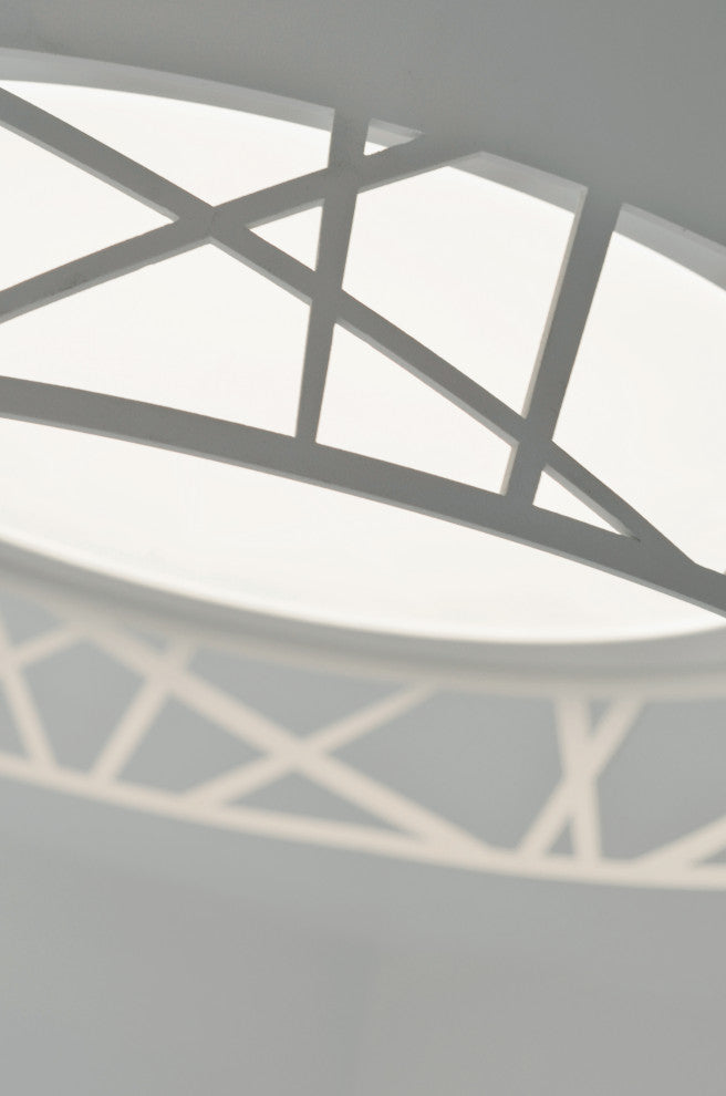 Boon 12" LED Flush Mount, White