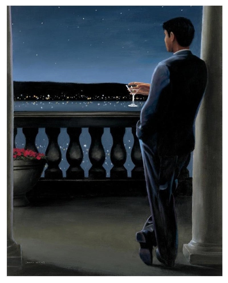 "Thinking of Her" Digital Paper Print by James Wiens, 22"x26"