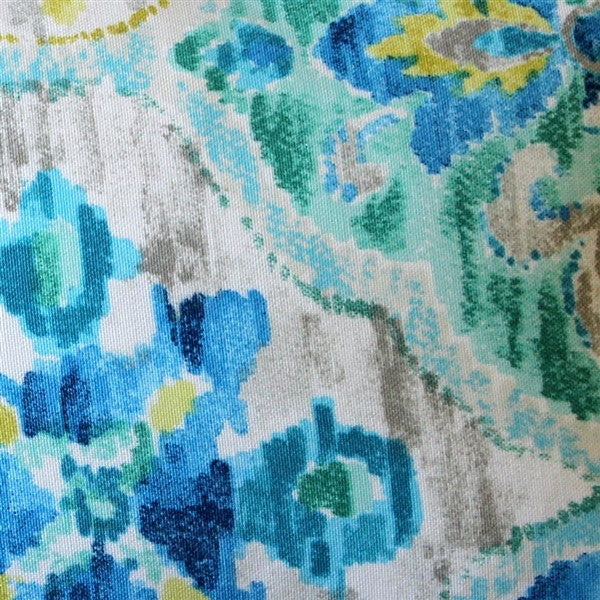 Pillow Decor - Ali Baba Blue Outdoor Throw Pillow 20x20