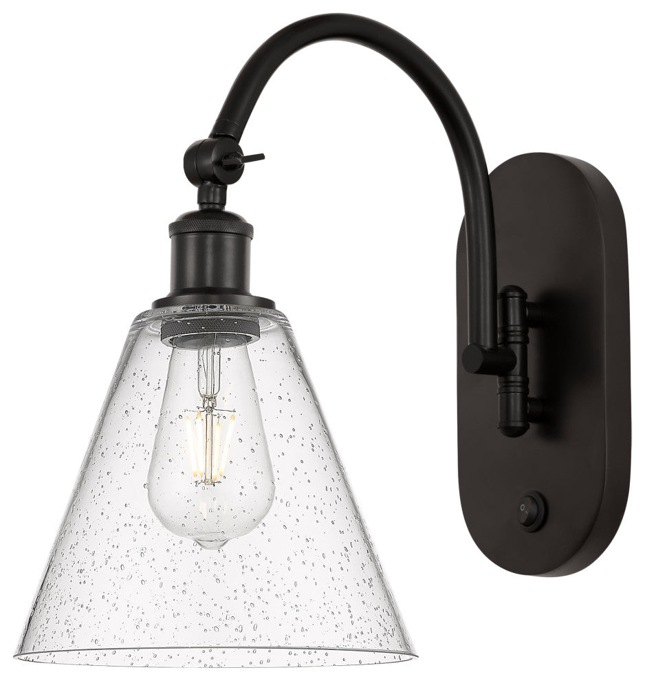 Innovations 518-1W-OB-GBC-84-LED 1-Light Sconce, Oil Rubbed Bronze