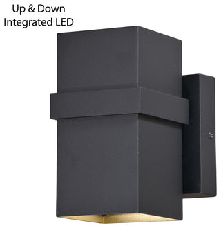 Lavage 4" LED Outdoor Wall Light Textured Black
