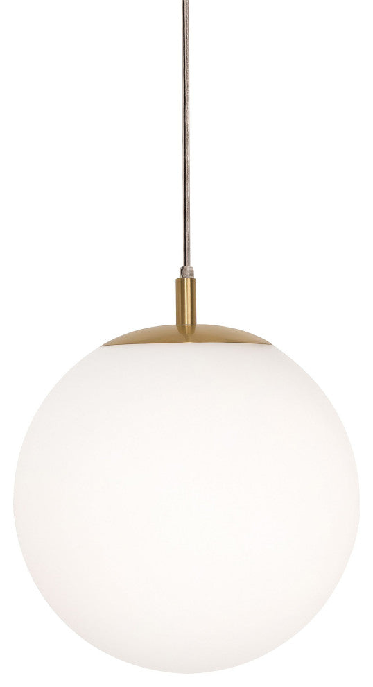 Loretto 11'''' Pendant, Medium Base, Satin Brass