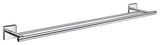 House Double Towel Rail Chrome