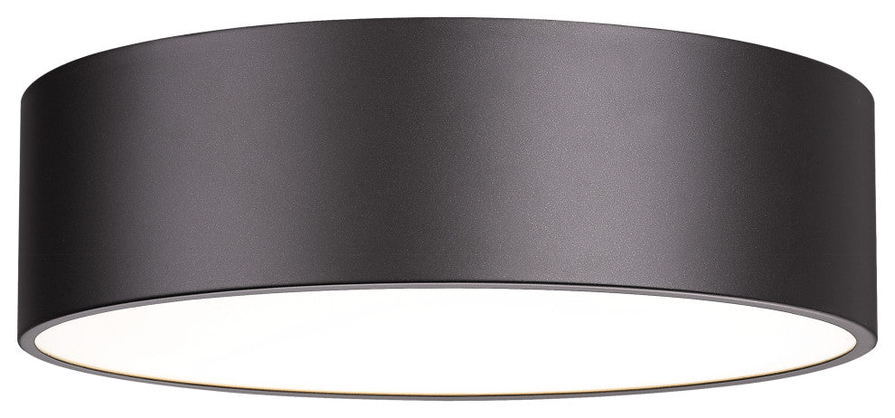 Zlite 2302F4-BRZ 4-Light Flush Mount, Bronze