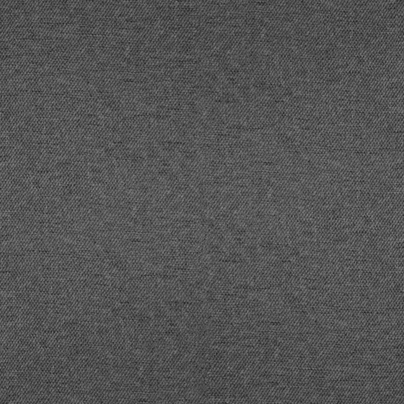 Hollis Upholstered Platform Bed with Wingback Headboard w/Mattress Foundation, Charcoal, Queen