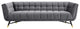 Gray Adept Performance Velvet Sofa