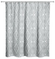 Grey Boho Tribal 71x74 Shower Curtain