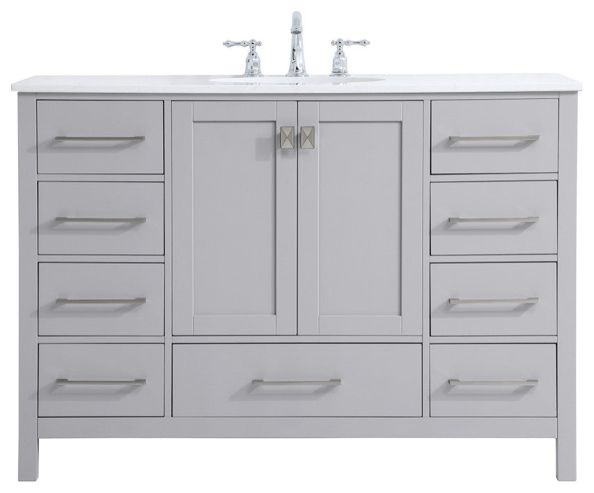 Isabel Grey 48" Single Sink Bathroom Vanity