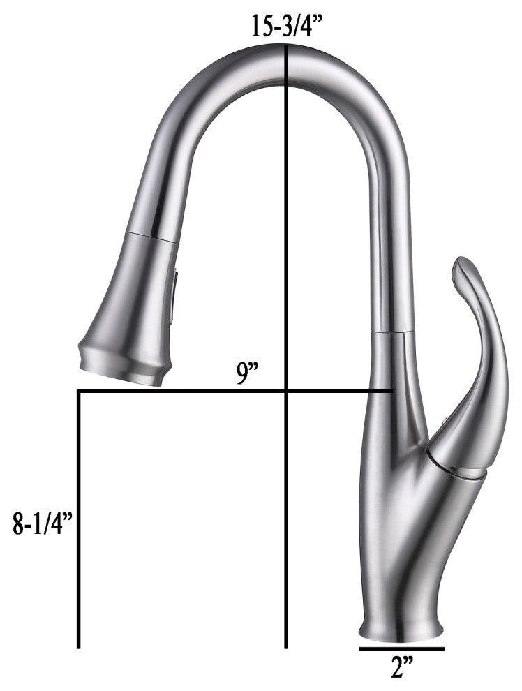 Topmount Stainless Steel 25"x22"x9" 4-Hole Single Bowl Kitchen Sink With Faucet
