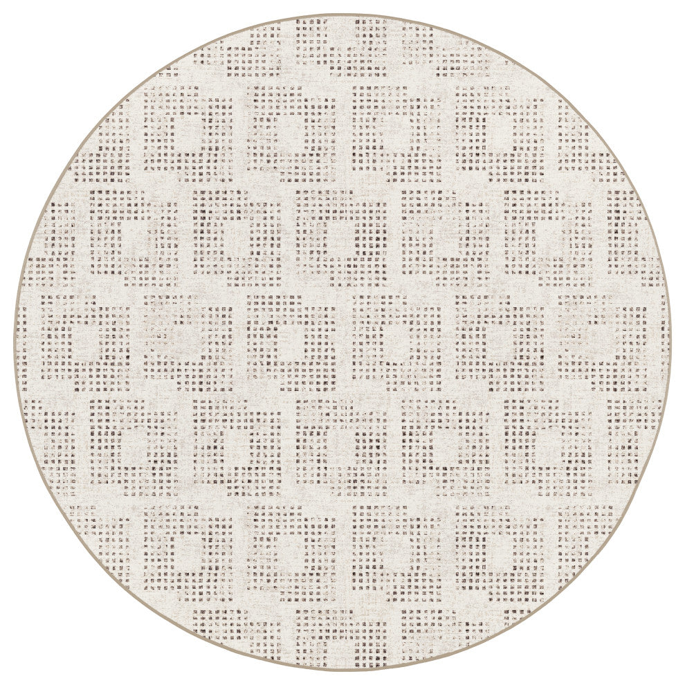 Dalyn Delano DA1 Ivory 10'x10' Round Rug