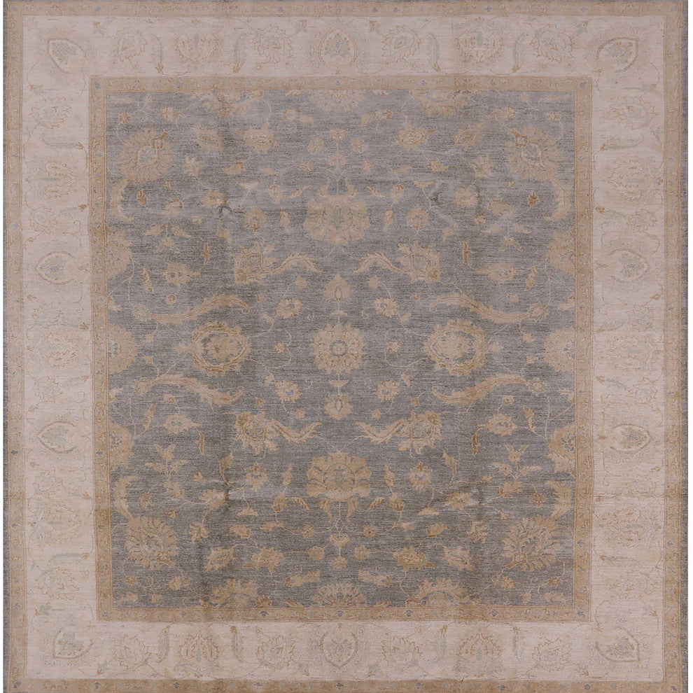 Ahgly Company Indoor Square Mid-Century Modern Area Rugs, 3' Square