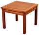 Amazonia Kingsbury 1-piece Square and Durable Side Table | Eucalyptus Wood