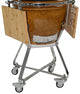ALL- PRO Stainless Steel Cart w/ side shelfs- fits 15" All-Pro Grill- KGA1509