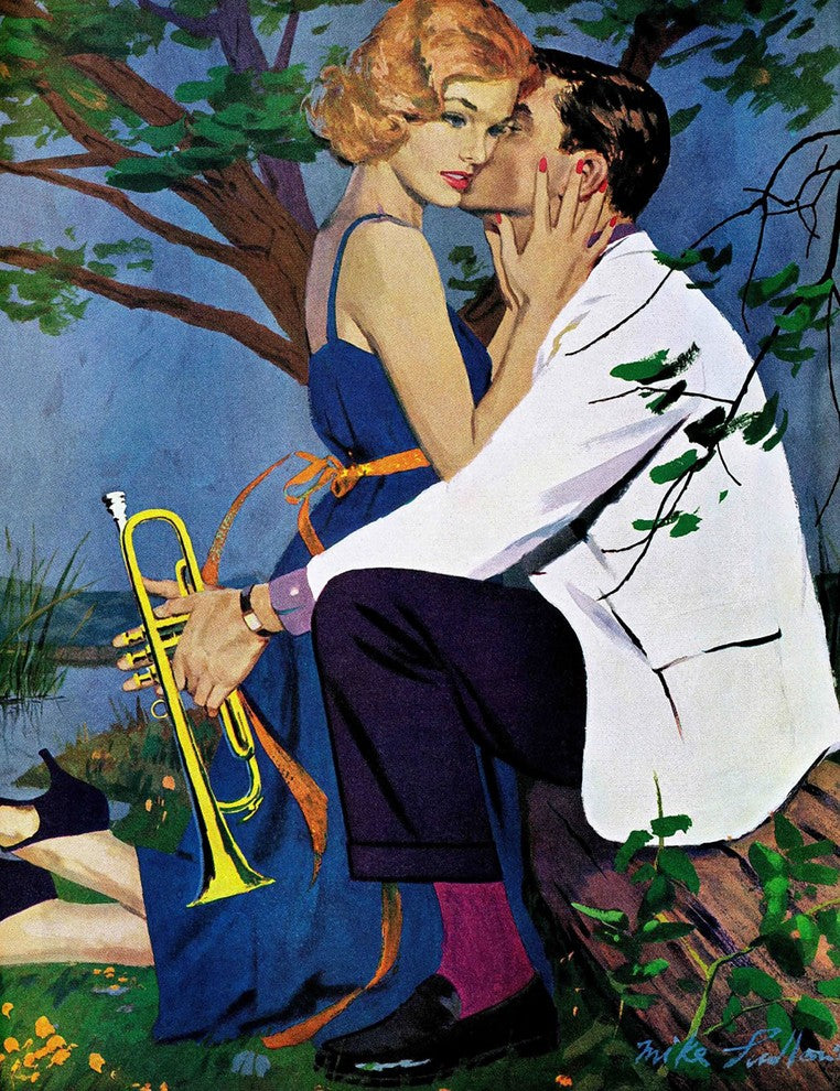 "The Country Treatment" Painting Print on Canvas by Mike Ludlow
