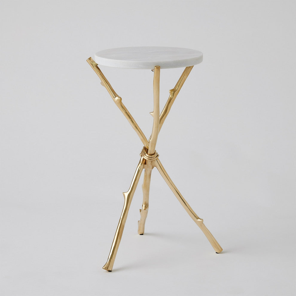 Thorn Table, Brass