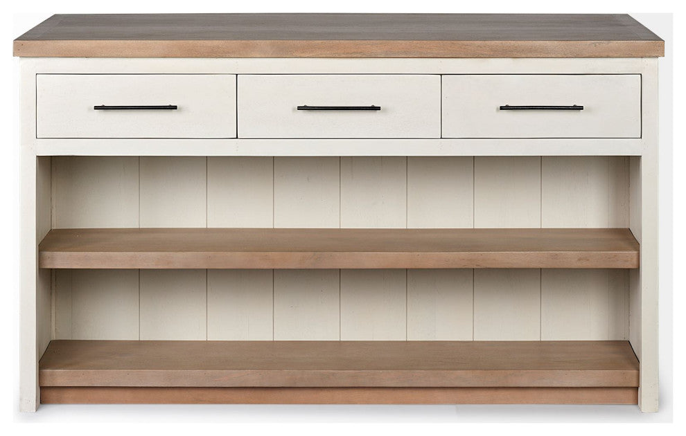 Solid Wood Kitchen Island, Fairview II