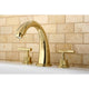 Kingston Brass Roman Tub Faucet, Polished Brass