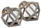Ares Large Wood Lantern