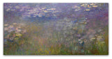 Monet 'Water Lillies 2' Canvas Art, 19 x 10