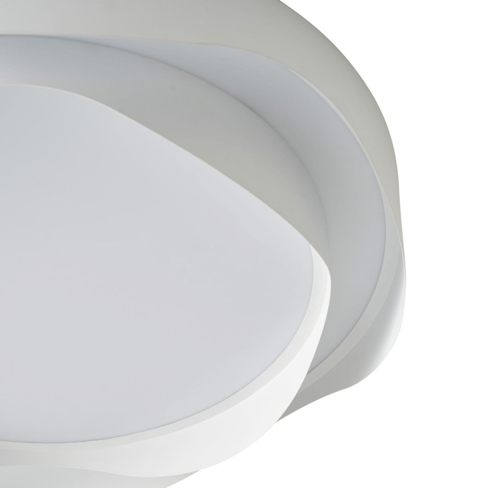 Modern Unique Flower Shape LED Flush Mount Ceiling Light