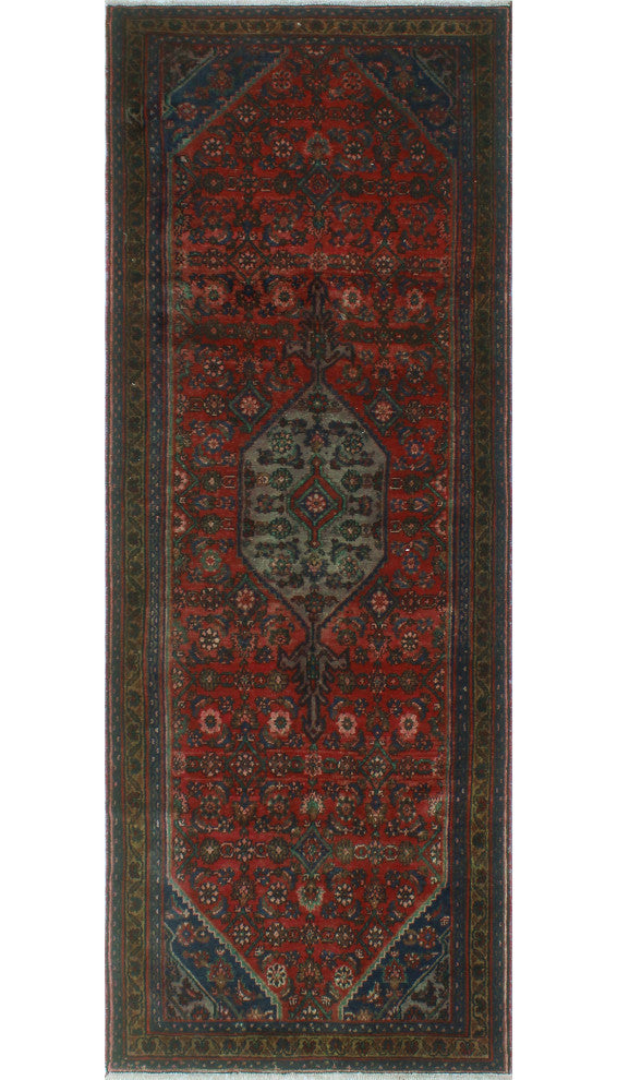 Fine Vintage Distressed Dickie Red Runner