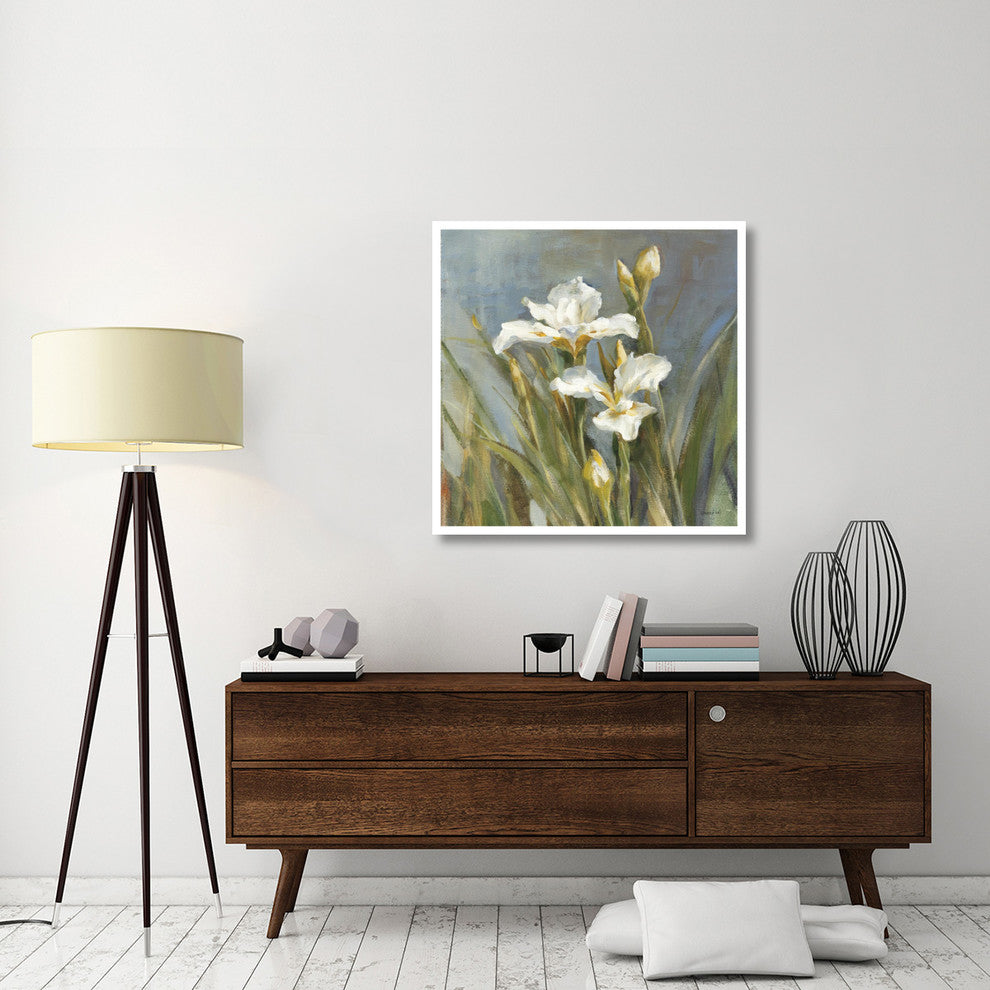"Spring Iris II" Digital Paper Print by Danhui Nai, 38"x38"